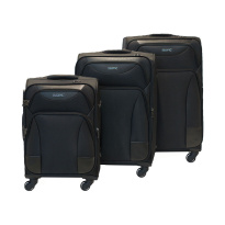 Alezar Grand Premium Travel Bag Set Black (20
