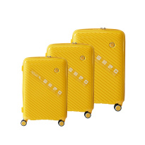 Alezar Lux Fantasy Suitcase Set Yellow (20