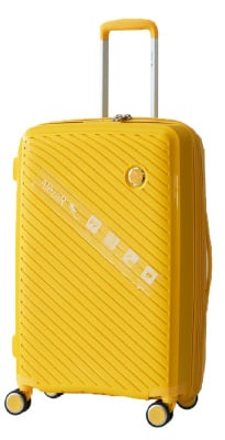 Alezar Lux Fantasy Suitcase Yellow 28