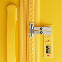 Alezar Lux Fantasy Suitcase Yellow 24
