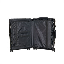 Alezar Lux Aluminium Travel Bag Black 20