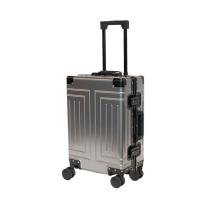 Alezar Lux Aluminium Travel Bag Gray 24