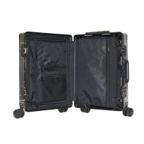 Alezar Lux Aluminium Travel Bag Gray 24