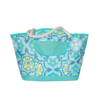 Cooler Bag turquoise/blue 29*34 cm