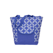 Cooler Bag Blue/White 35*41 cm