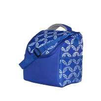 Cooler Bag Blue/White 26*24*17 cm