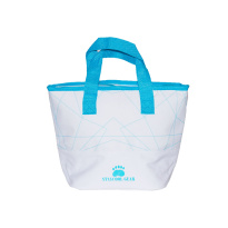 Cooler Bag White/Blue 25*34 cm