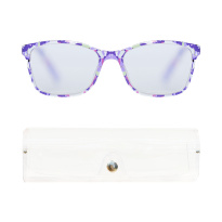 Reading glasses violet