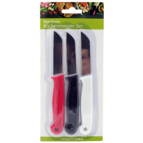 Kitchen Knife 3pc 16cm Blade 7cm