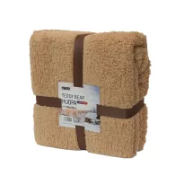 Teddy Beat Blanket 200 * 240 cm, brown