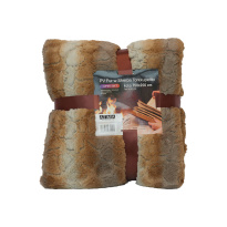 Sherpa Blanket 150 * 200 cm, brown