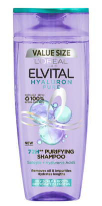 L'Oréal Paris Elvital shampoo 250ml Hyaluron Pure for hair in need of moisture