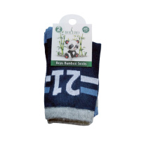 Boys Bamboo Socks, 2 pk