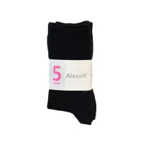 AlezaR Cotton Women Socks 5 pairs,size 36-38
