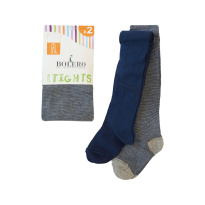 Girls Cotton Tights (size: 122-128) 2 pcs