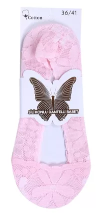 Ladies Lace Steps pink36-40