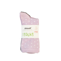 Girls' socks k.34-36 5pcs / pack
