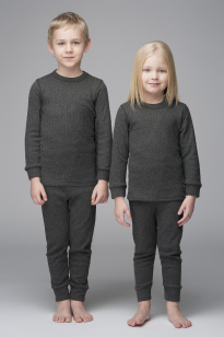 TF Interlock Children Set 140 - Antrasit