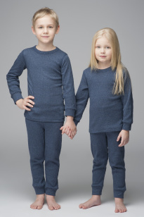 TF Interlock Children Set 140 - Blue