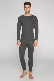 TF Plain Interlock Adult Set Antracite M