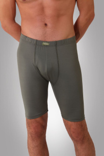 TF Microfibre Long Boxer Shorts Green S