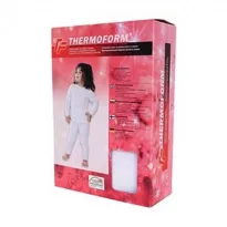TF Interlock girls set - White 134/140