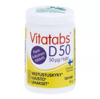 Vitatabs D 50 150 tabl / 45g