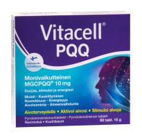 Vitacell PQQ 60 tabs.