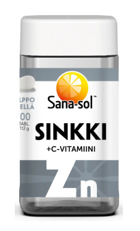 Sana-sol Zinc+Vitamin C 200tabl