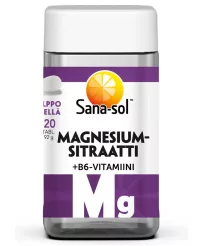 Sana-Sol Magnesium Citrate+B6 120pills
