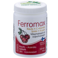 Ferromax Iron +C, zinc, copper 120 tab