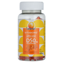 Sana-sol VitaboSana-sol Vitabons Soft and chewable vitamin D preparation 50µg orange 120g/ 60 pcs