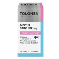 Tri Tolonen Biotin 5mg strong 30caps