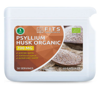 Psyllium Husk Organic 700mg capsules