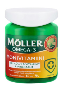 Möller Omega-3 Multivitamiini 60 kaps