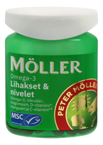 Möller Omega-3 Muscles & joints MSC Omega-3  60kaps 