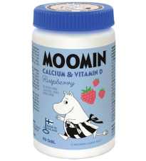 Moomin Calcium & Vitamin D raspberry chewable tablet 90tabl food supplement 