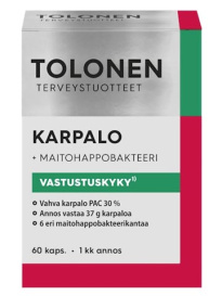 Tolonen Cranberry+lactic acid bacteria 60caps