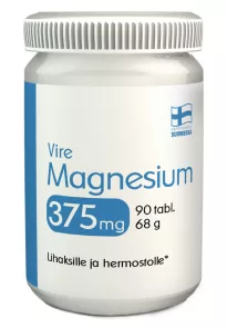 Vire Magnesium 375mg 90 tablets 68g 