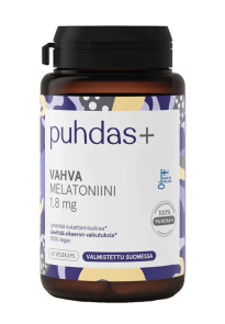 Puhdas+ Strong Melatonin 1.8 mg 60 caps.