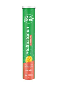 Hart-Sport Multivitamin + Minerals effervescent tablet Mango 20 tb 