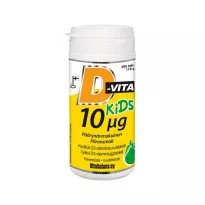 Dvita kids 10 µg Pear 200pcs 