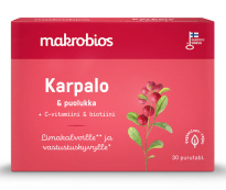 Makrobios Cranberry-lingonberry vitamin chewable tablet 30 tabl 16g