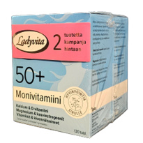 Ladyvita 50+ Multivitamin Double Pack 2*120 pills
