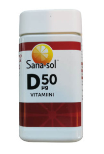 Sana-sol Vitamin D 50mg 150pills
