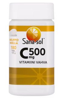 Sana-Sol Strong Vitamin C 500mg 180pills