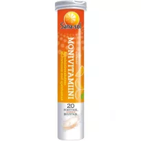 Sana-sol instant multivitamin Orange flavour 20 pcs.
