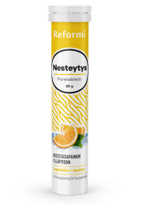Reform hydration effervescent tablet mg+C+B+niacin orange 20tabl