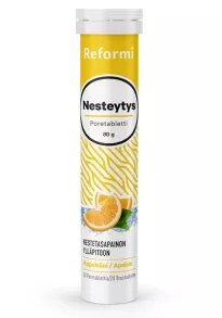 Reform hydration effervescent tablet mg+C+B+niacin orange 20tabl