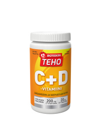 POWER C + D Vitamin Chewable 80 pills